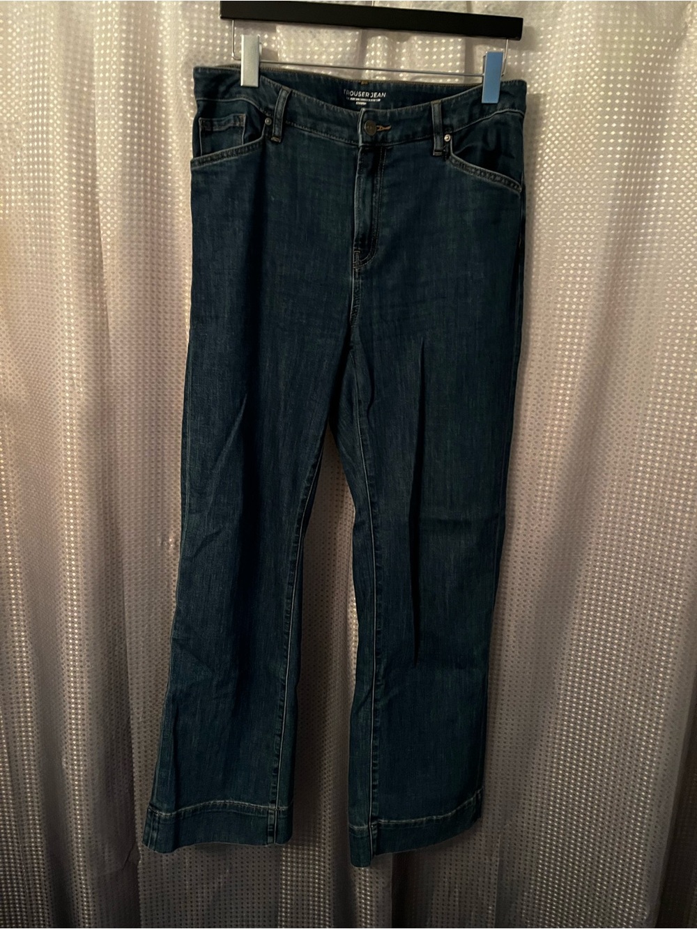 Chico's Deep Indigo Wide-Leg Jeans